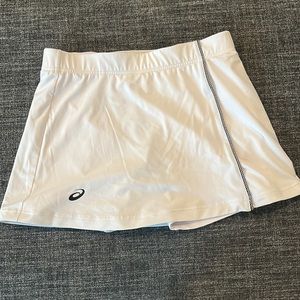 ASICS white tennis skirt medium